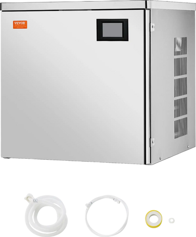 Vevor Commercial Ice Maker Head Unit Only 450 Lbs/Day Self-Cleaning with Touch Control New