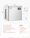 Vevor Commercial Ice Maker Head Unit Only 450 Lbs/Day Self-Cleaning with Touch Control New