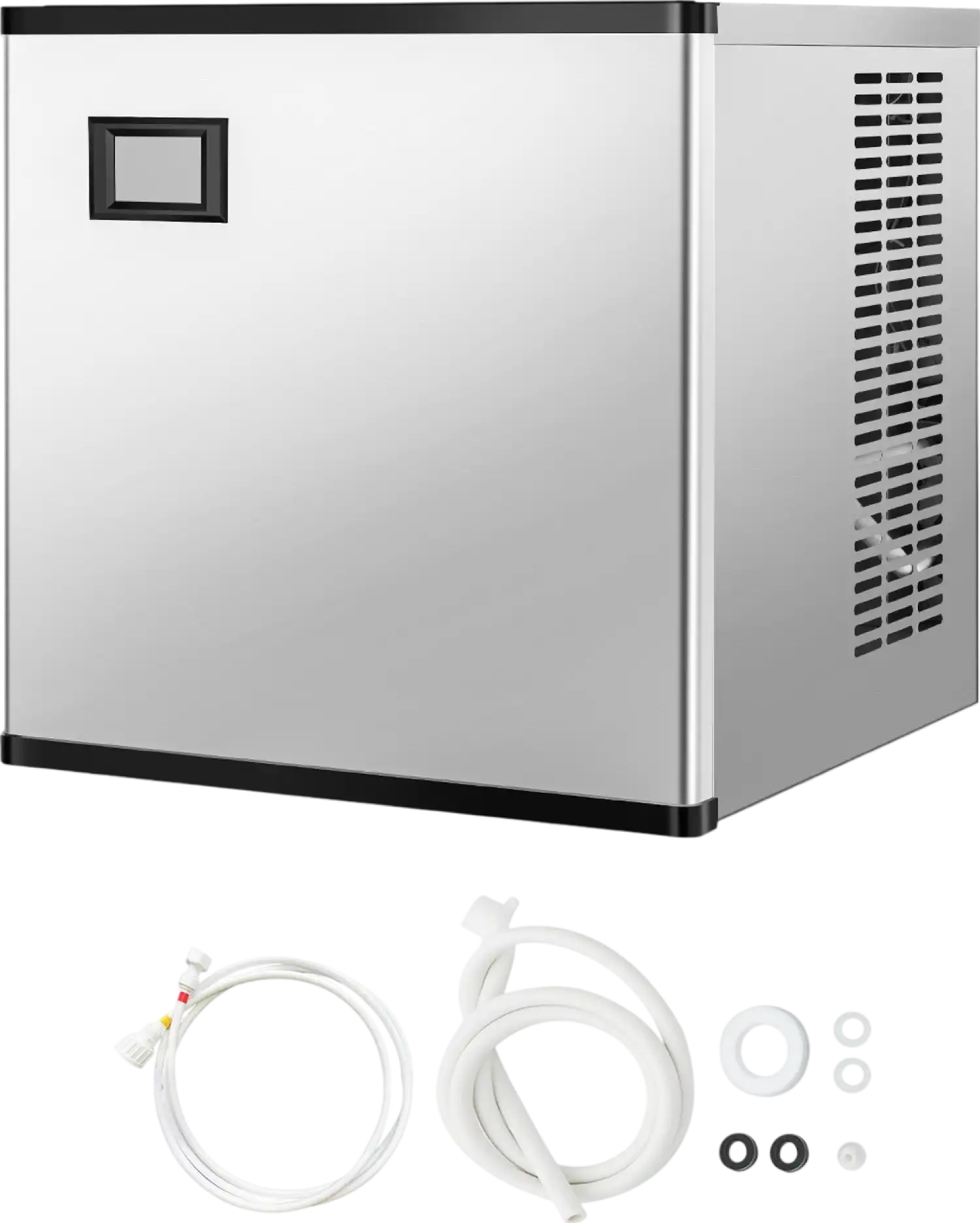 Vevor Commercial Ice Maker Head Unit Only 500 Lbs/Day Self-Cleaning Adjustable Ice Thickness New