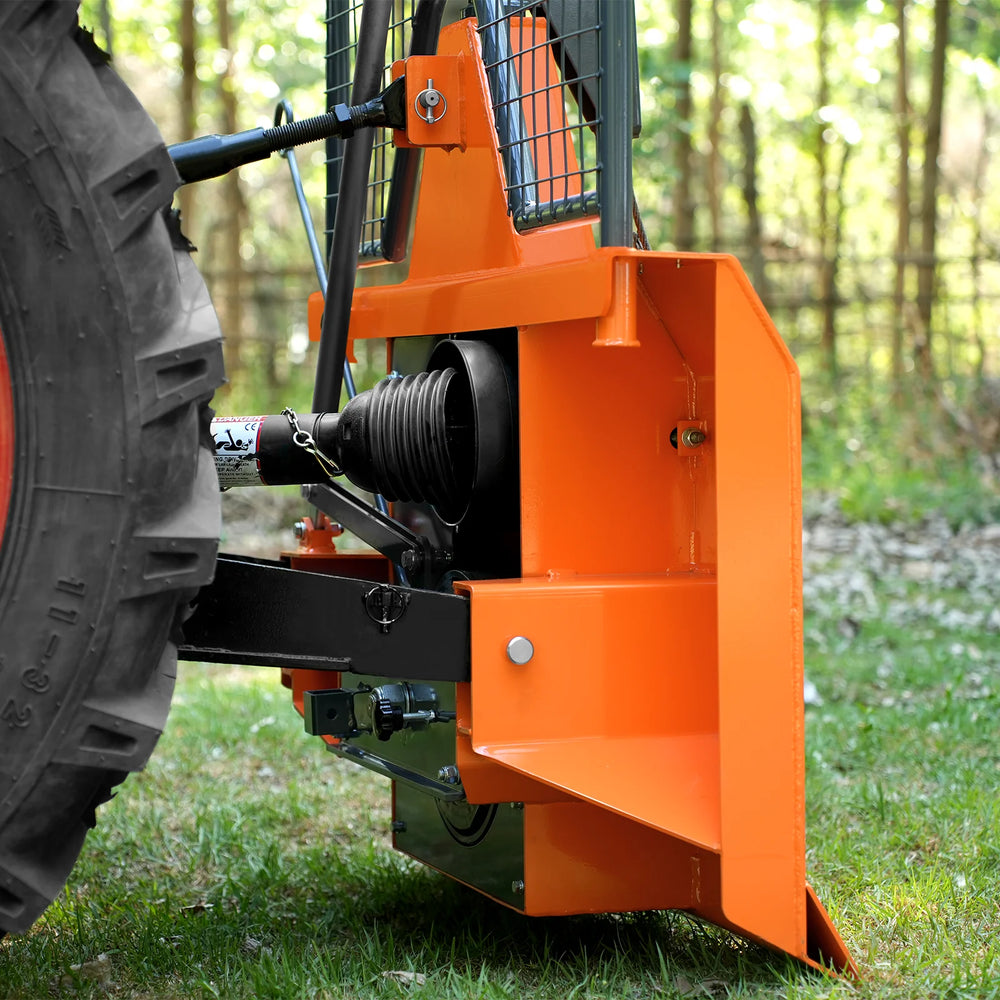 8800lbs 3-Point Hitch Forestry Log Skidding Winch,  200ft Cable Length,  25-60 HP Tractor,  Category 1 Hookup,  FW8800