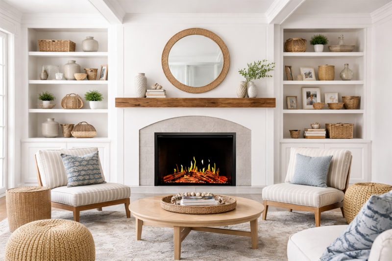 Orion V2 Traditional installed in family room