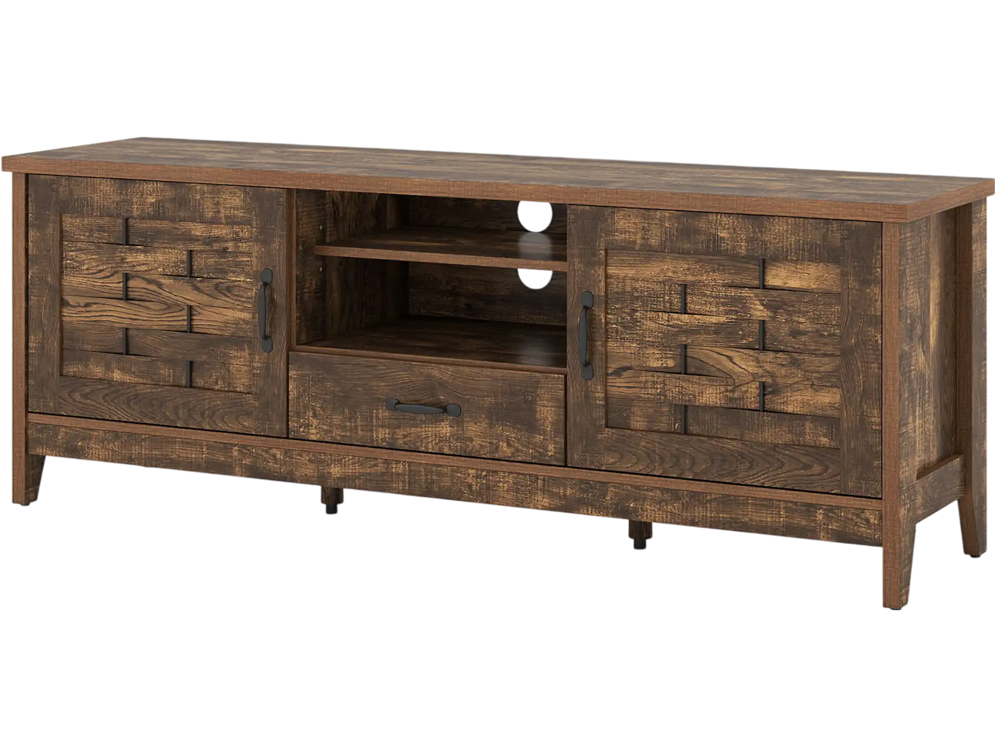 Costway Farmhouse TV Stand for 65