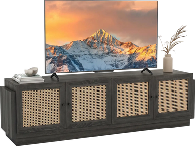 Costway Farmhouse TV Stand for TVs up to 75