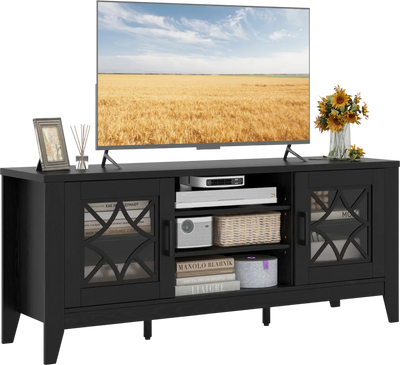 Costway Farmhouse TV Stand for TVs up to 65