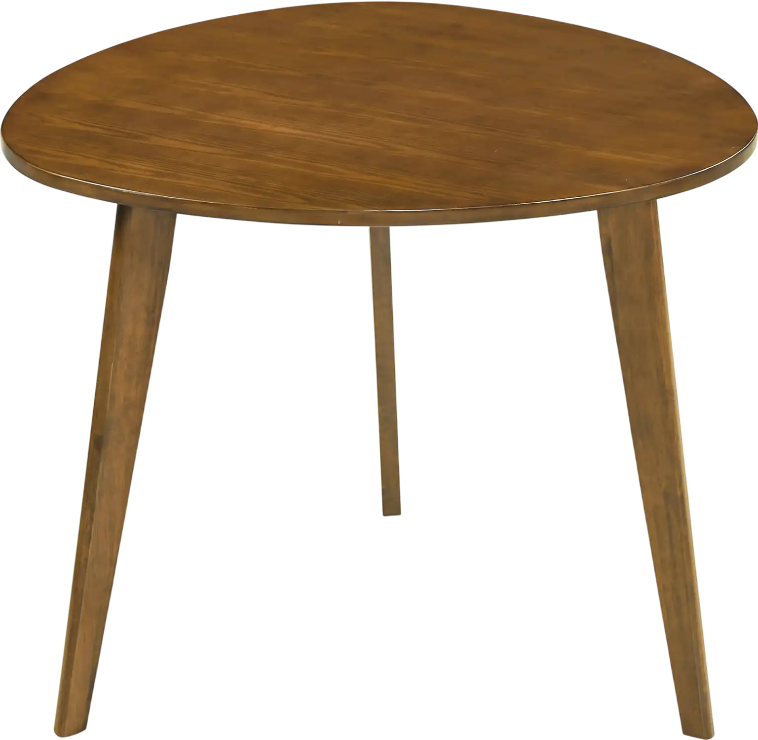 Costway Farmhouse Wooden Round Dining Table for 4 51857417 New