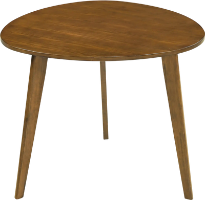 Costway Farmhouse Wooden Round Dining Table for 4 51857417 New