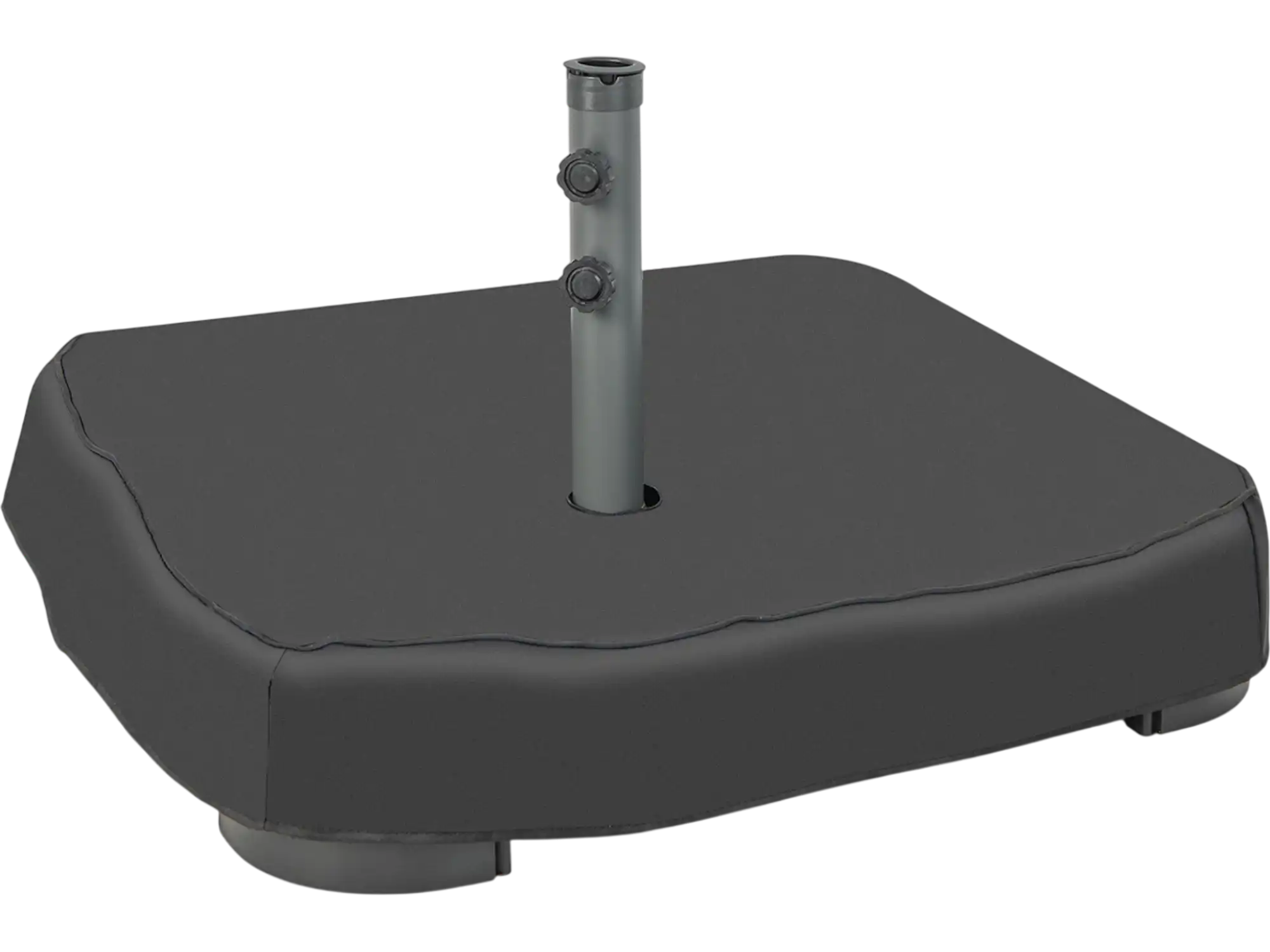 Costway Fillable Umbrella Base w/ 2 Sandbags Dust-Proof Cover 91028346 New