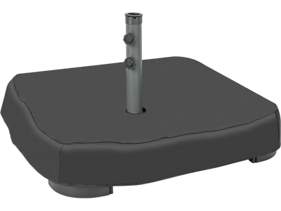 Costway Fillable Umbrella Base w/ 2 Sandbags Dust-Proof Cover 91028346 New