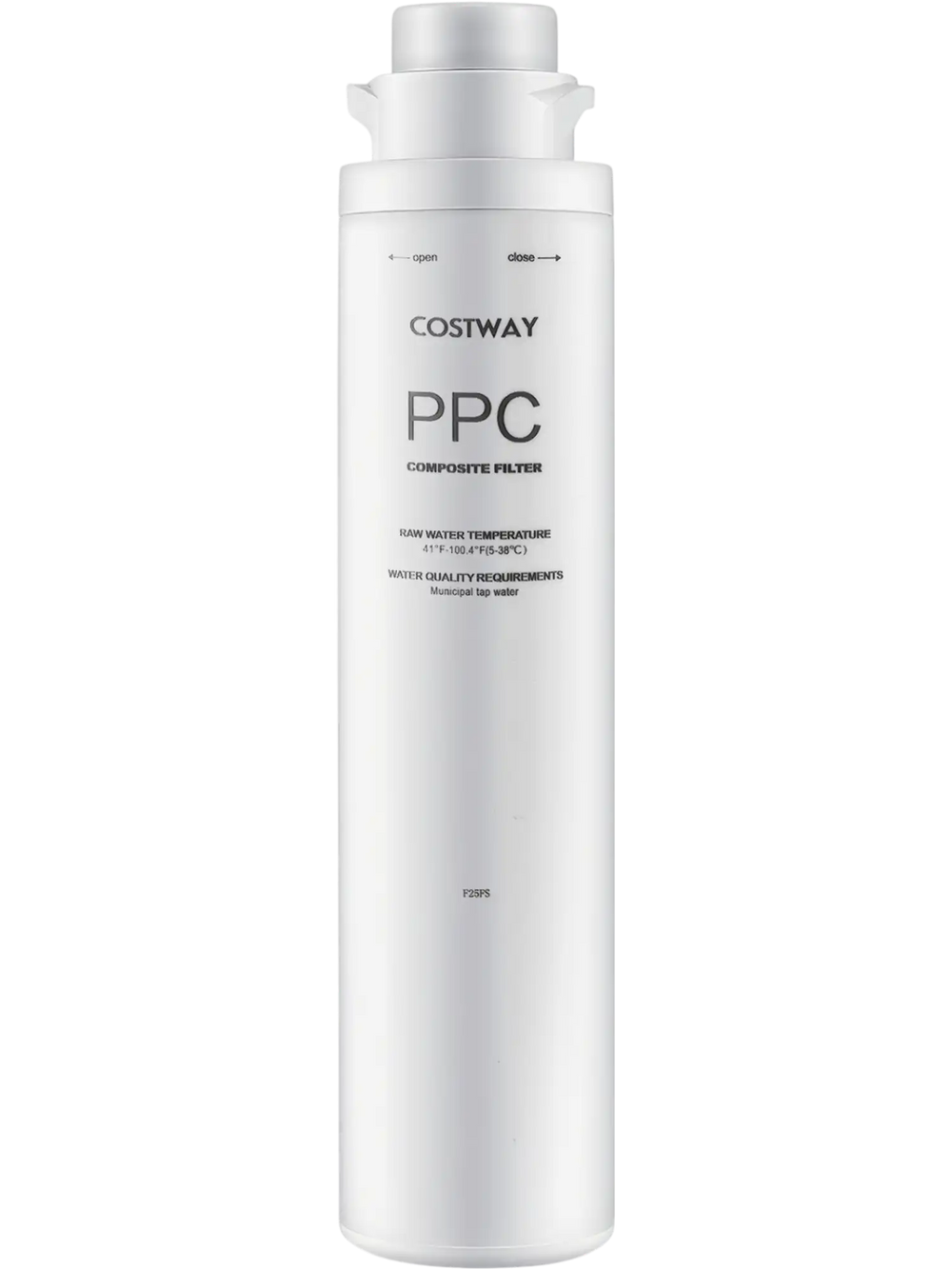 PPC Filter Replacement for Countertop Reverse Osmosis System Twist-in Install