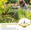 Floating Weed Lake Rake with 36-tine head and foam floats, designed for effective aquatic weed removal and easy storage.