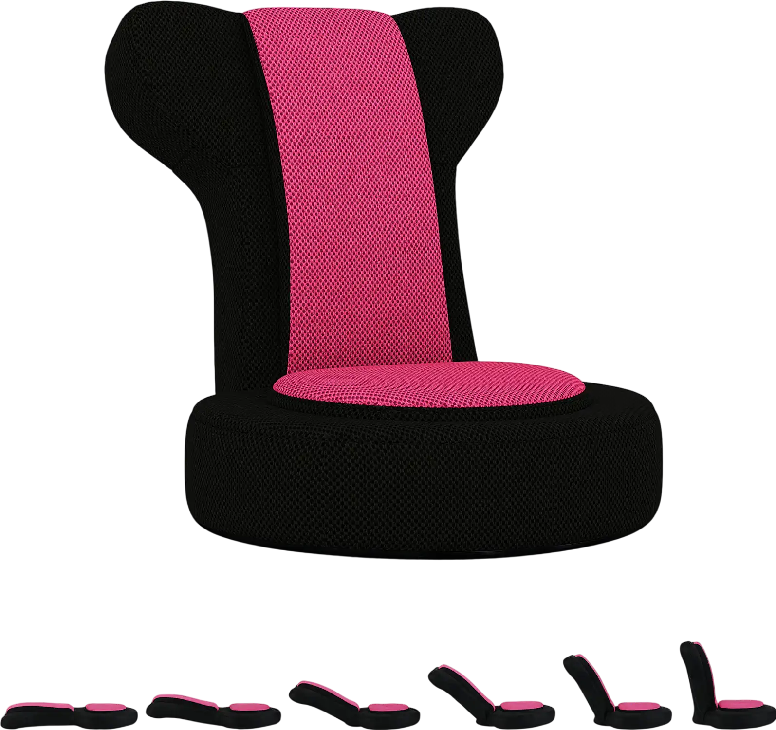 Costway Floor Gaming Leisure Chair Adjustable Headrest Backrest 19225473 New
