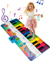 Floor Piano Dance Mat for Kids Musical Playmat with 8 Instrument Sounds