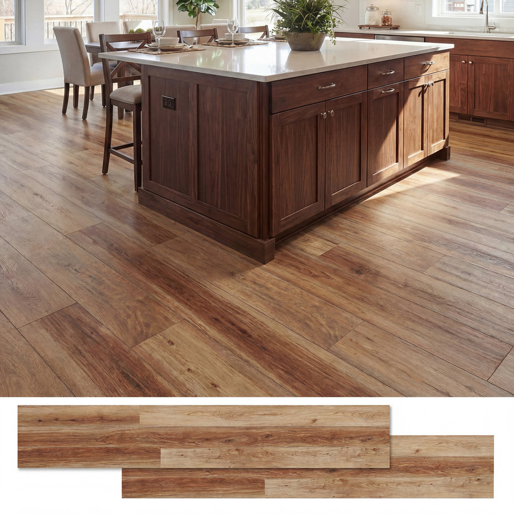 Floor Tile Vinyl Flooring Waterproof Vinyl Plank Flooring - Gallery View 5 of 10
