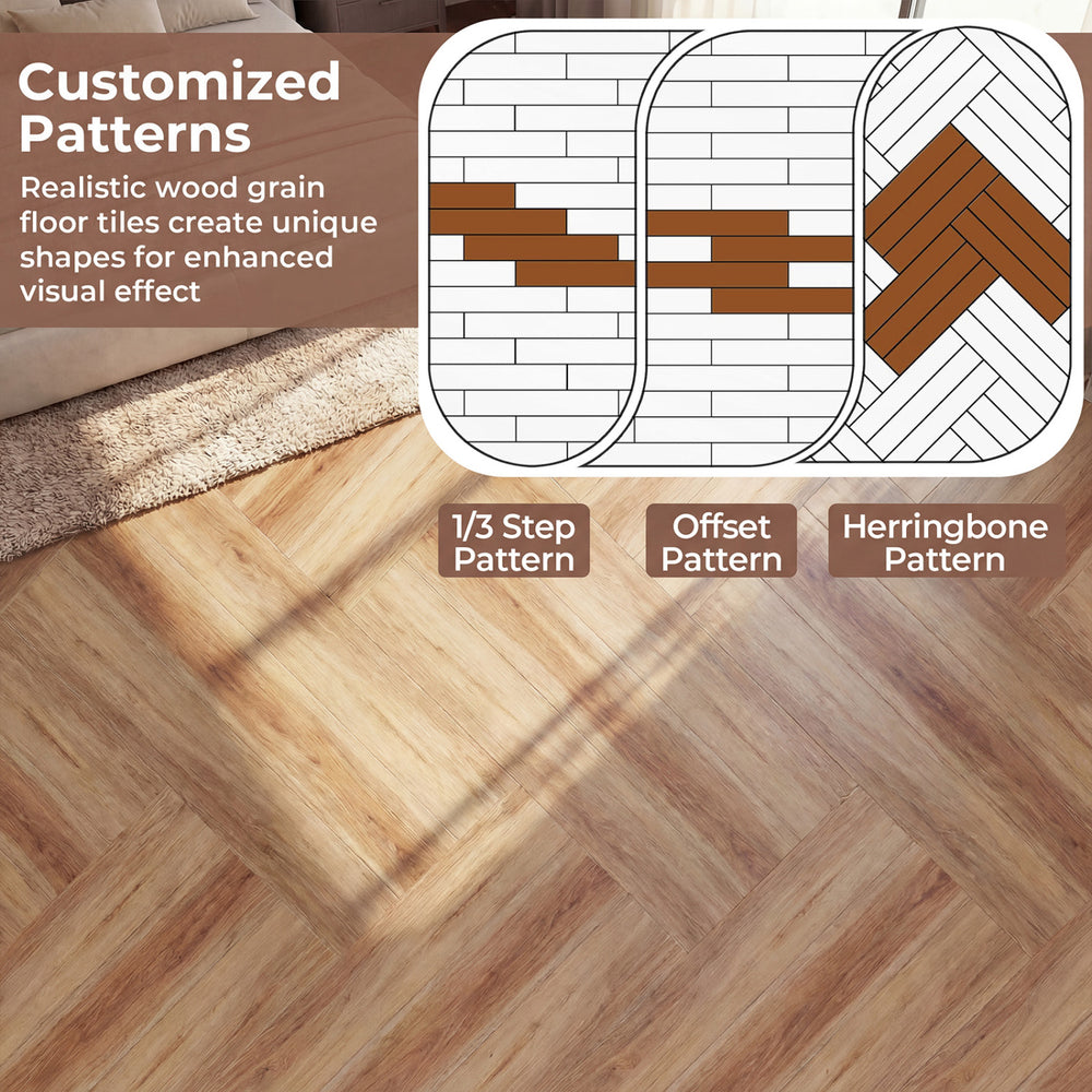 Floor Tile Vinyl Flooring Waterproof Vinyl Plank Flooring - Gallery View 8 of 10