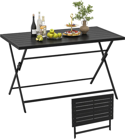 Costway Foldable Outdoor Patio Dining Table 48
