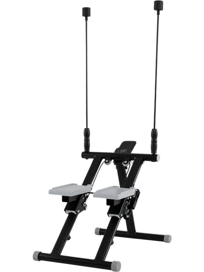 Costway Foldable Stair Stepper Detachable Handlebar 72227736 New
