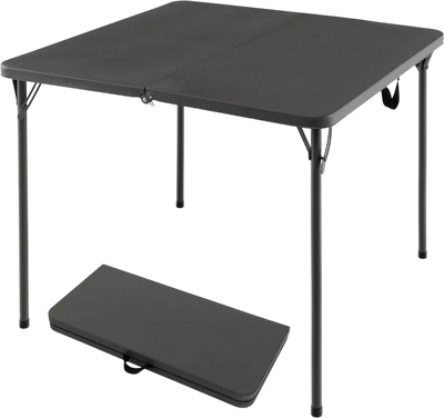 Costway Folding Camping Dining Table HDPE Steel Frame 62317948 New