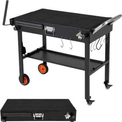 Costway Folding Grill Cart for 17