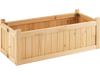 Folding Wooden Raised Garden Bed with Removable Bottom for Herbs Fruits Flowers