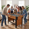 Foosball Table Competition Full Size Soccer Game Table with 22 Players-Natural - Gallery View 1 of 10