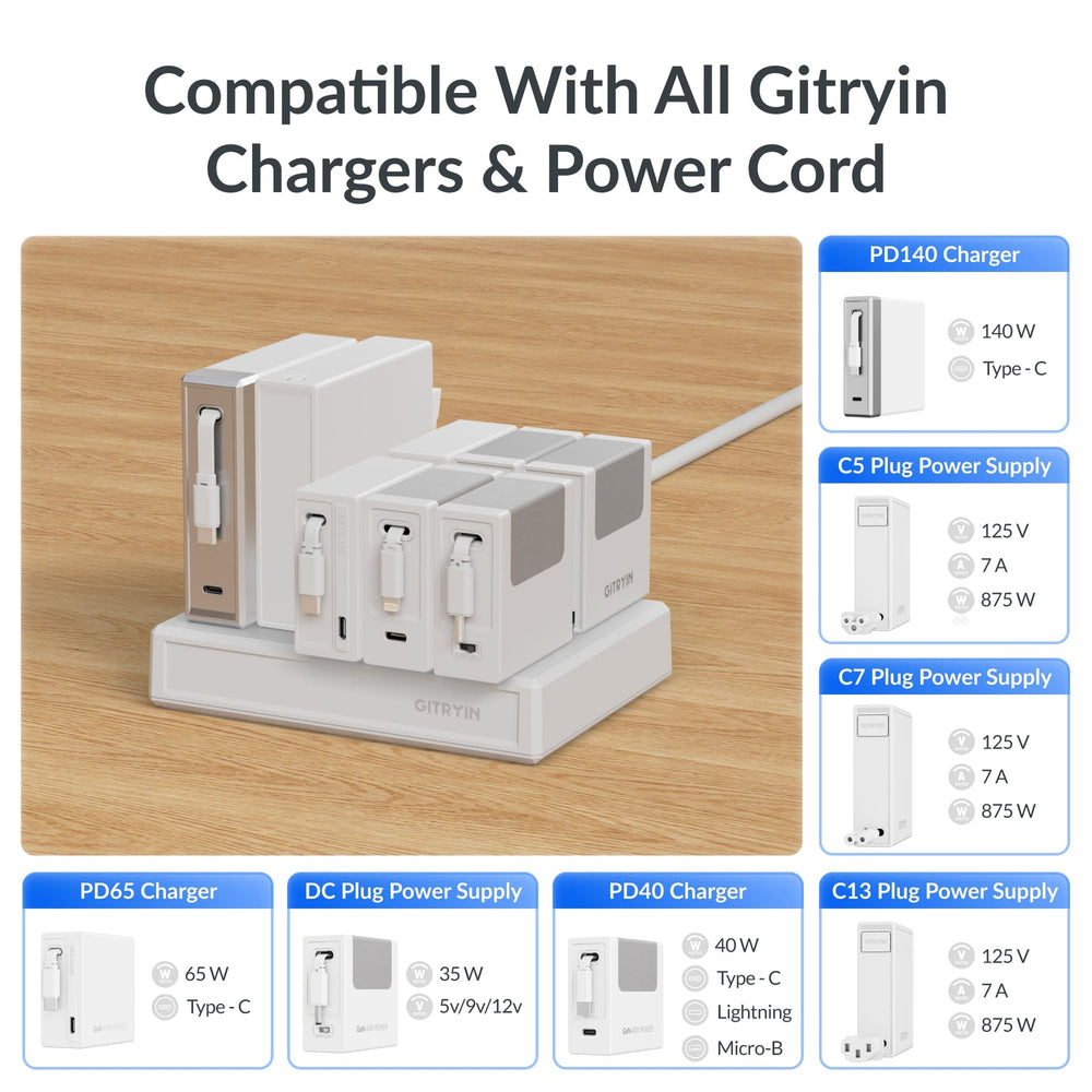 Giraffe Tools Smart Cooling Power Strip 10-Outlet 1875W New