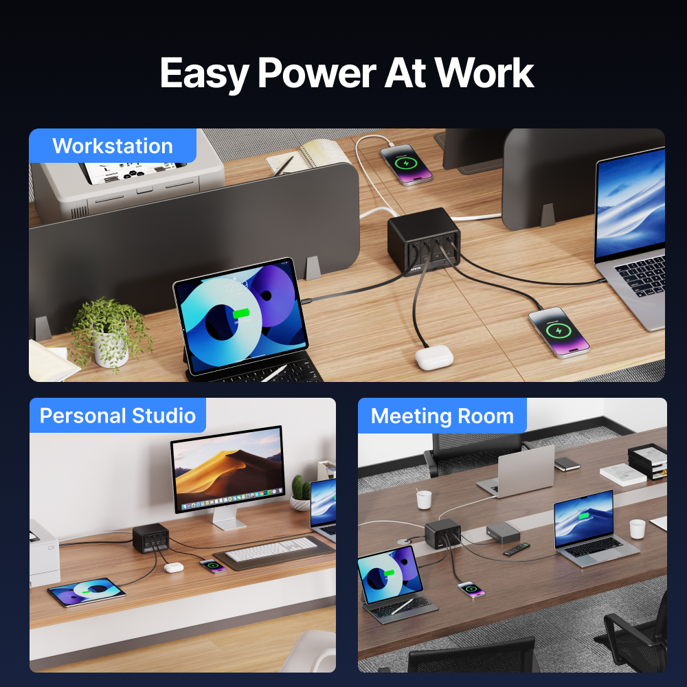 Giraffe Tools Smart Desktop Charging Station 12-in-1 ( / ) New