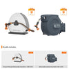 Giraffe Tools Retractable Hose Reel Bundle 5/8 in. 115ft + 92ft New
