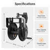 Giraffe Tools Swivel Wall Mounted Hose Reel 125 ft of 5/8 in. Hose Capacity New