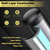 Freestanding punching bag with multi-layer construction, 1.2 mm thick PU leather, and strong suction cup base for.