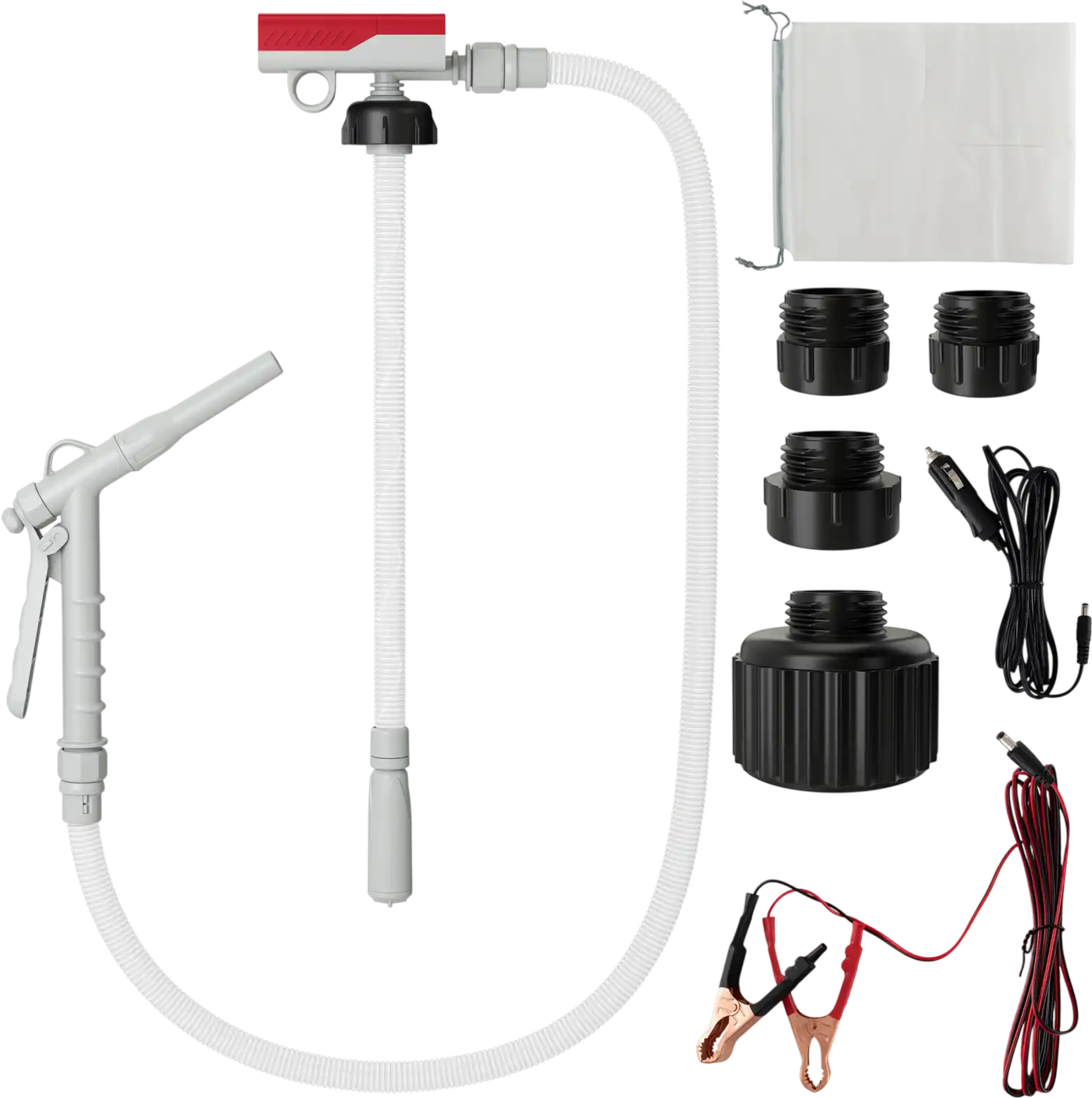 Costway Fuel Transfer Pump w/ Nozzle Flow Control Stop 687543219 New
