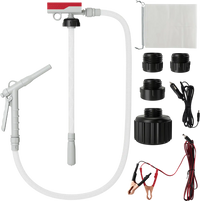 Fuel Transfer Pump with Nozzle for Flow Control and Stop
