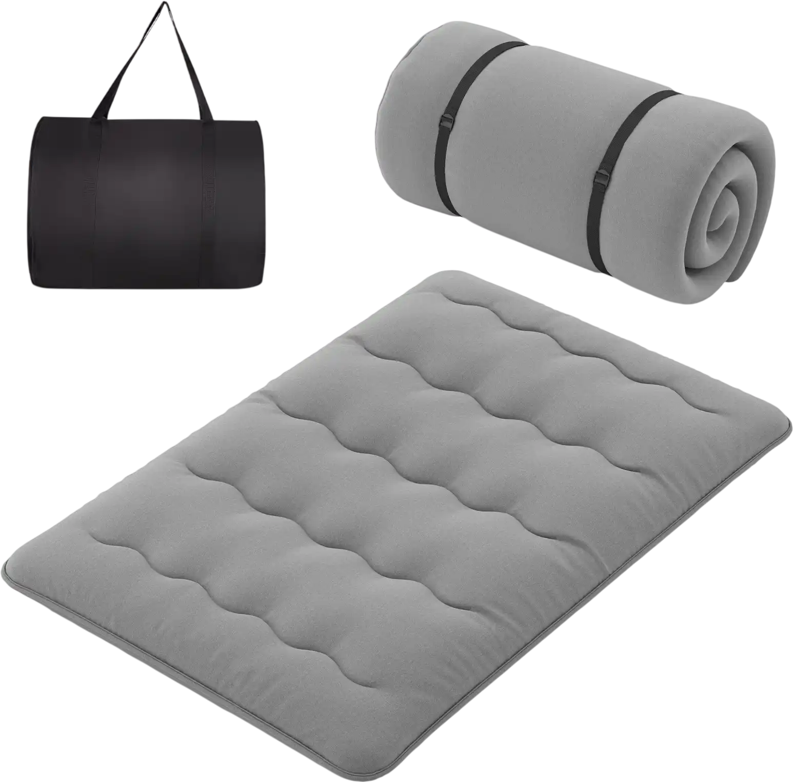 Costway Futon Bed Mattress Washable Cover Carry Bag 52146789 New