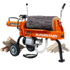 Super Handy GCAO024 Log Splitter 14-Ton Horizontal Portable Electric 120V 15Ah 2.5HP Motor New Canada Only