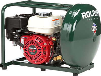 Rolair GD5000PV5H Air Compressor Hand Carry 5 Gal. Gas 5.5 HP Honda GX160 Engine Single Stage Pump New