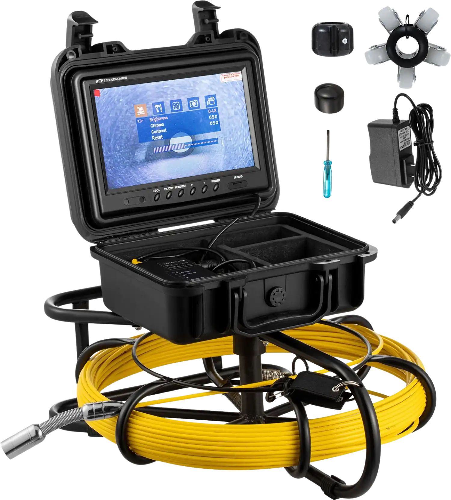 Vevor Sewer Camera 150' Cable Waterproof 9