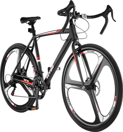 Vevor Road Bike 700C Aluminum Alloy Frame Shimano 14 Speed Disc Brake Racing Bicycle New
