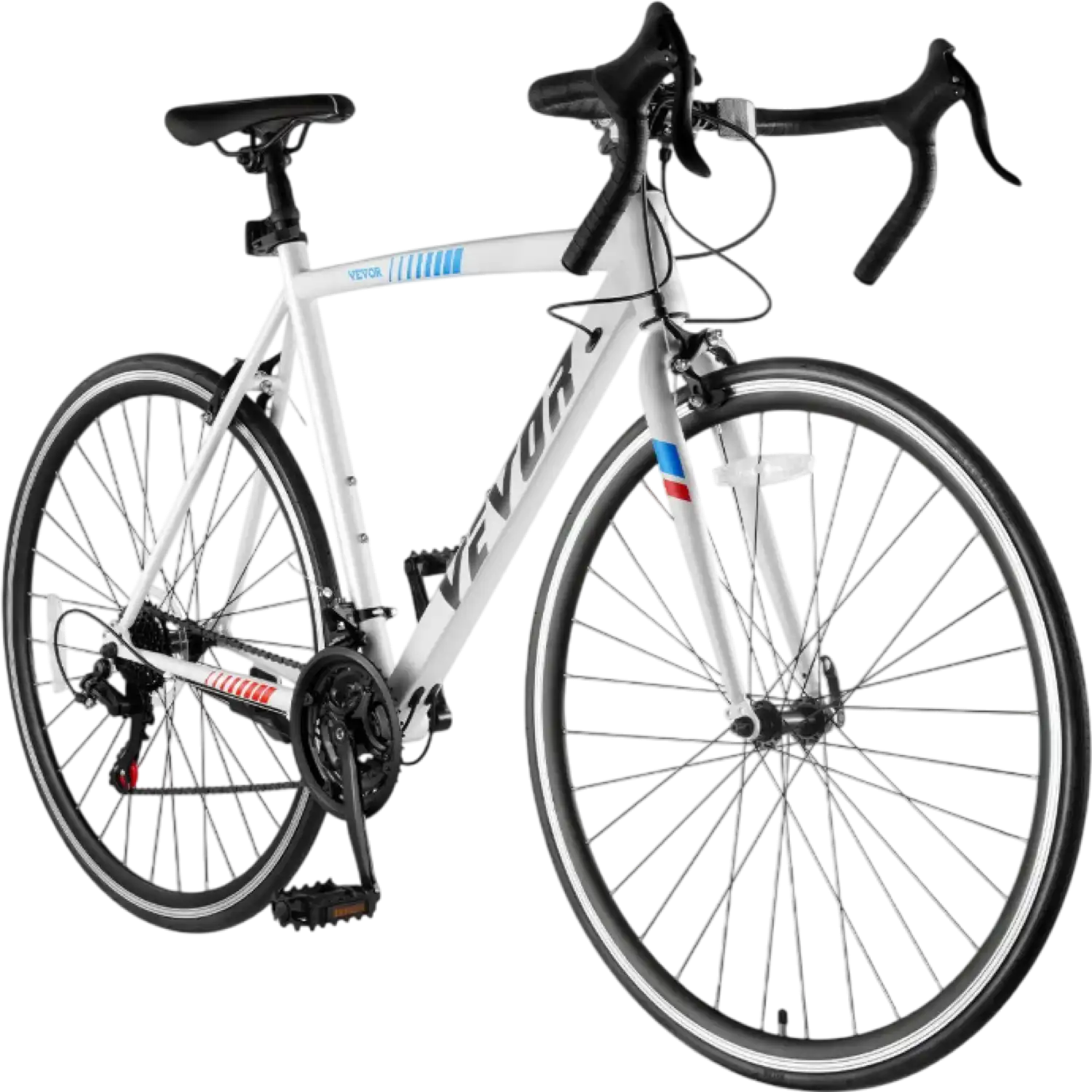 Vevor Road Bike 700C Shimano 21-Speed Carbon Steel Frame Caliper Brakes New