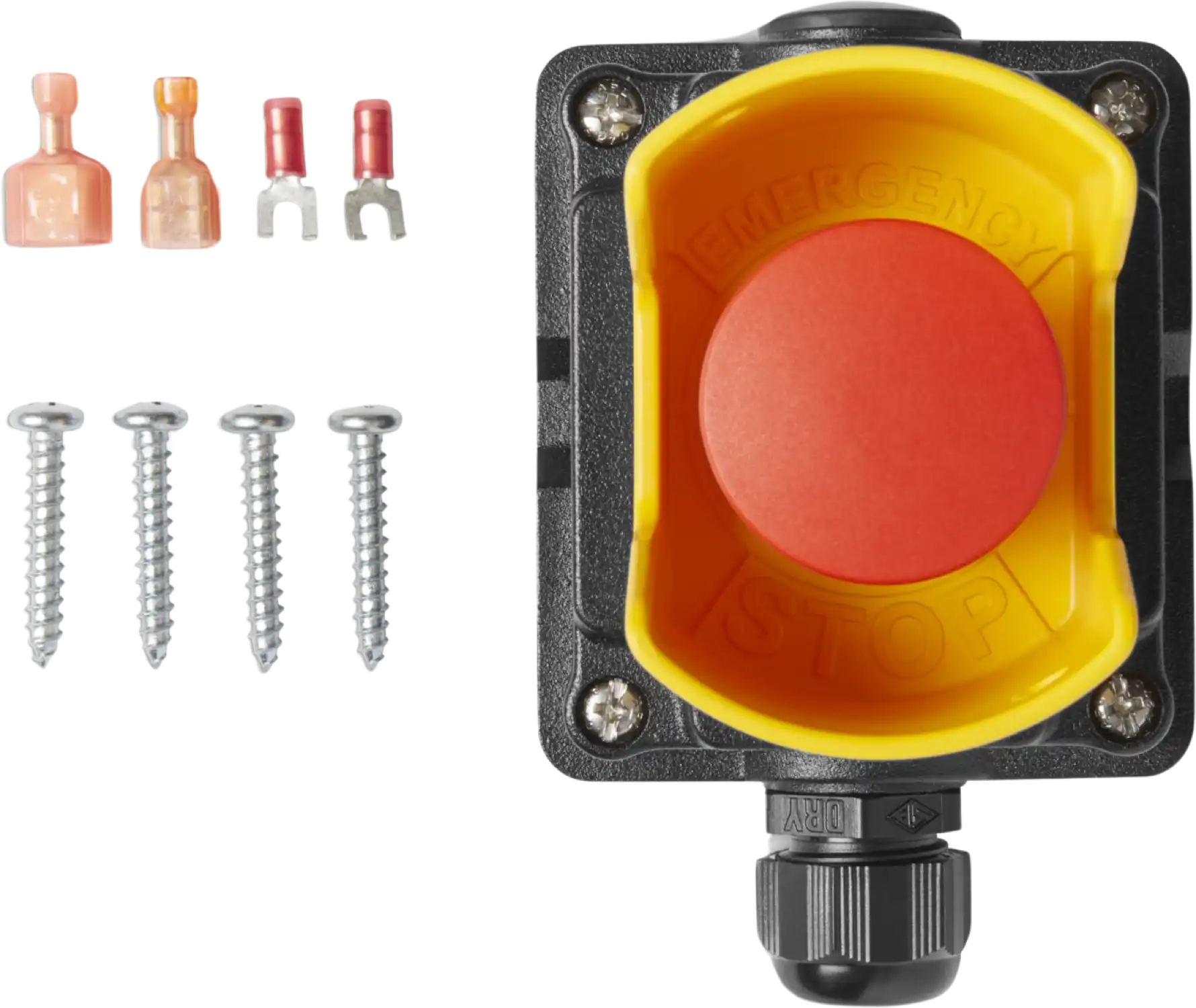 Kohler Lockable Emergency Stop Remote Mounting for Liquid Cooled Generators New
