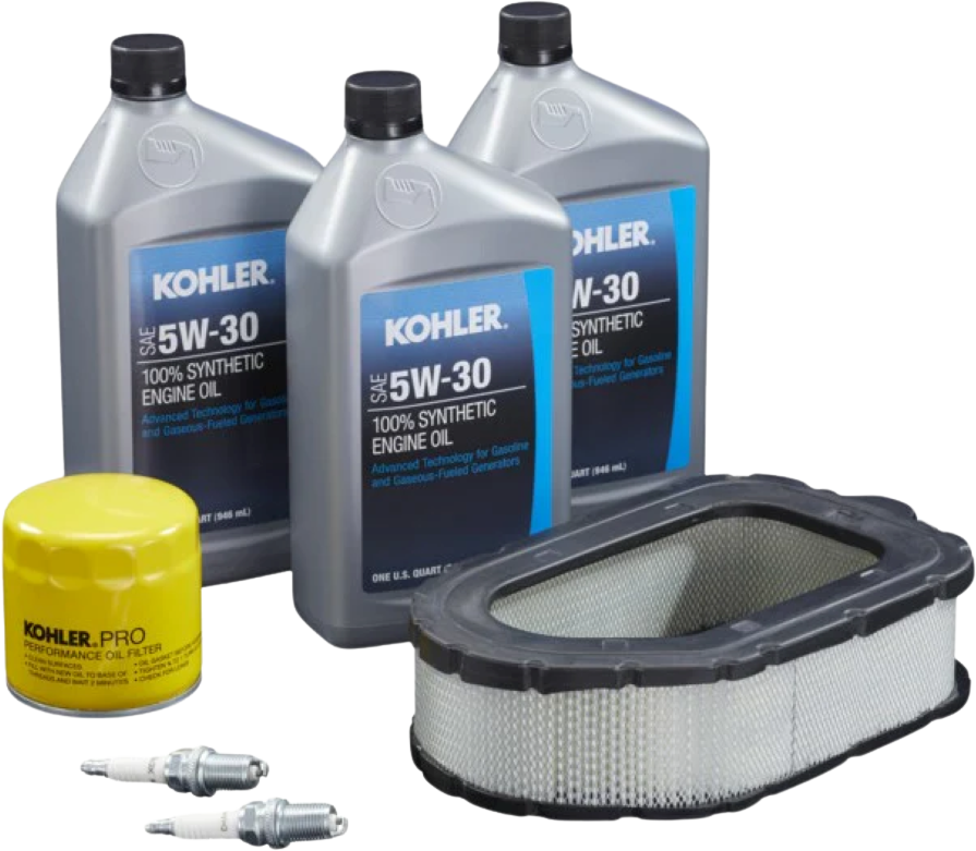 Kohler Generator Maintenance Kit for 26RCA(L) 5W-30 Synthetic Oil 150 Hour New