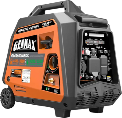 GENMAX GM4600iAEDC 3800W/4600W Generator Dual Fuel Inverter CO Alert Remote Start Scratch and Dent