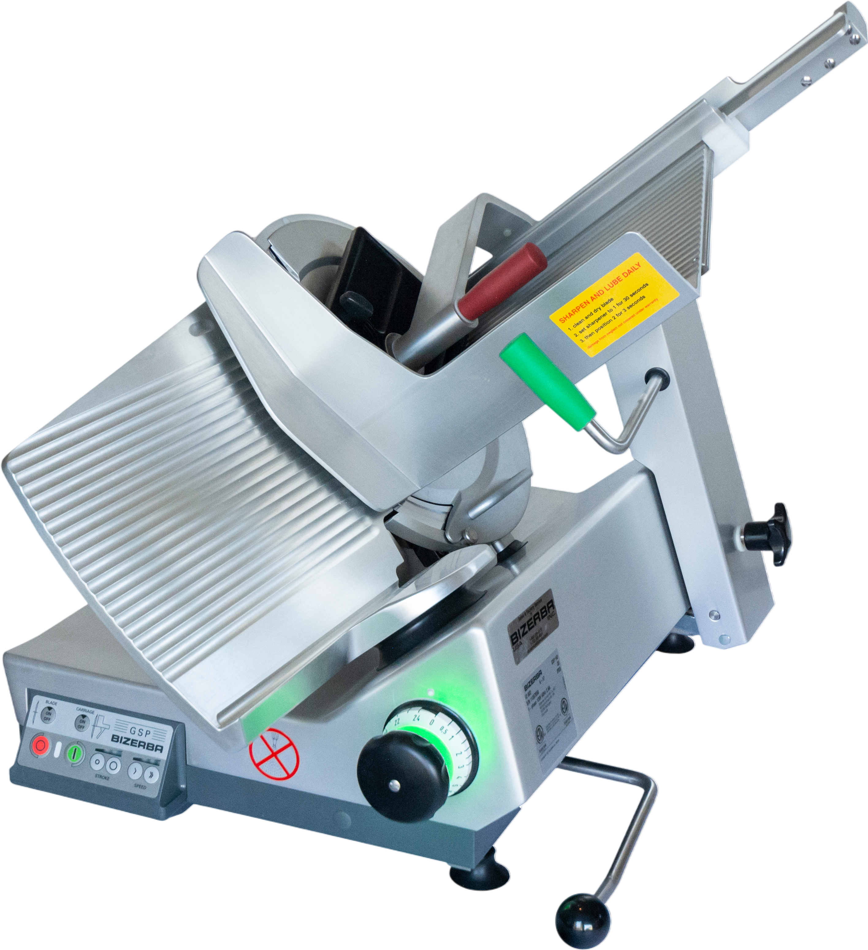 Bizerba Automatic Meat Slicer Gravity Feed Illuminated 13