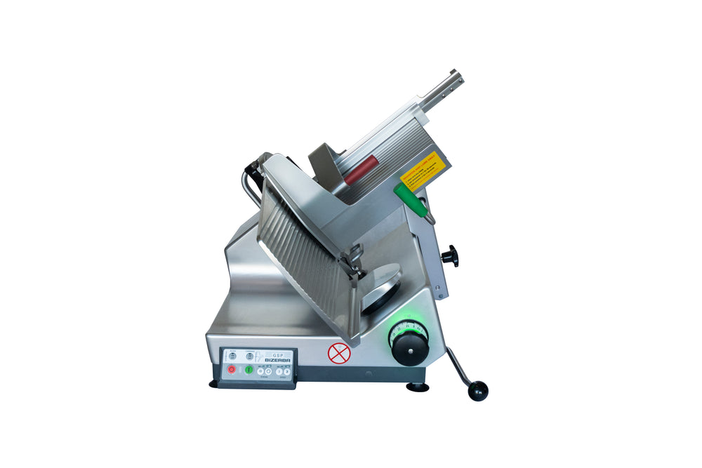 Bizerba Automatic Meat Slicer Gravity Feed Illuminated 13" Blade 1/2 HP GSPHDI90 New