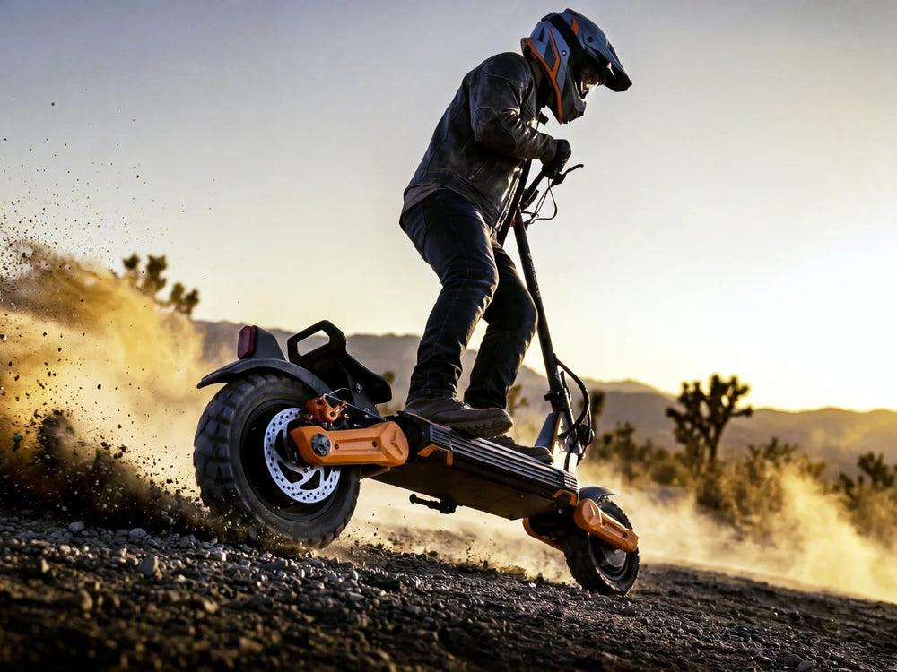 Isinwheel GT1 Electric Scooter 35 Mile Range 32 MPH 800W Dual Motor New