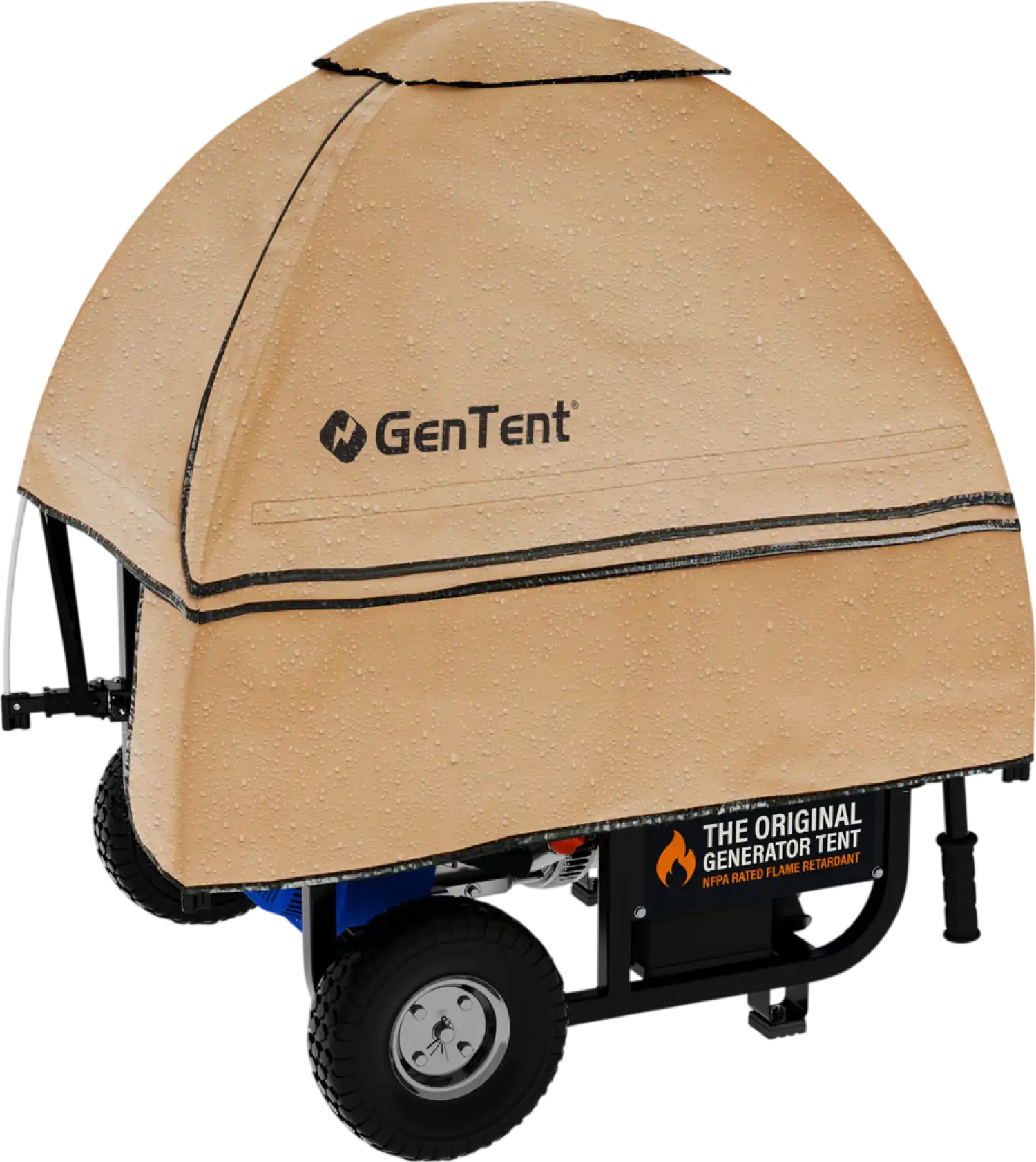 GenTent Universal Clamp Kit for Open Frame Generators Weatherproof Running Tent Cover New