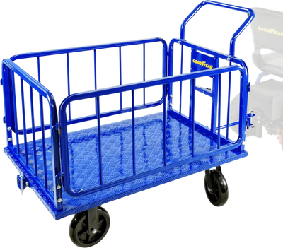 Goodyear GUO105 Cargo Trailer Heavy Duty Utility Cart 1200 lbs Load Capacity 8