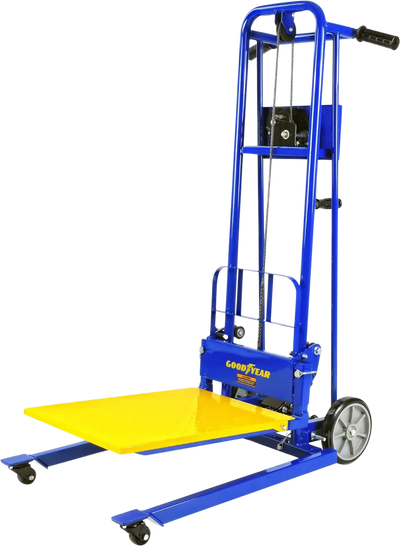 Goodyear GUO130 Manual Material Stacker Heavy Duty 330 lbs Maximum Capacity 40