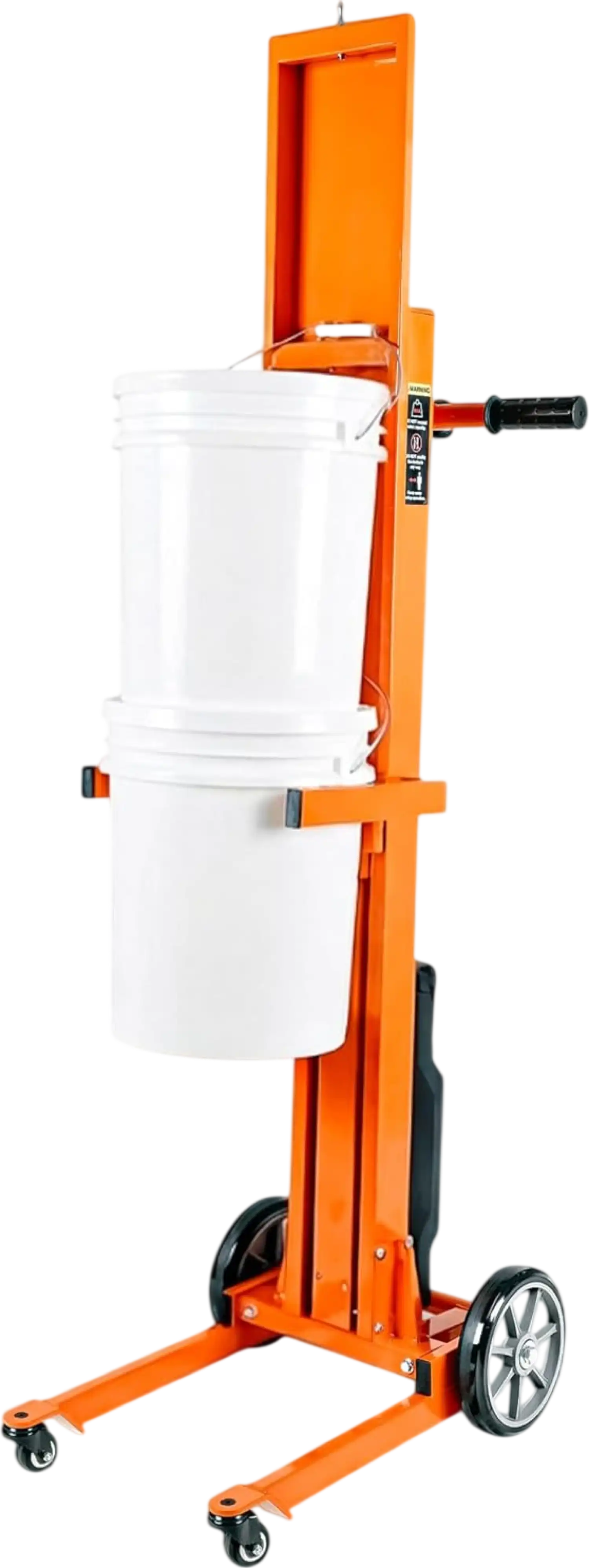 Super Handy GUO150 Pail Lift Electric Hand Truck 220 lbs. Capacity for 5 Gal. Buckets 48V 2Ah New