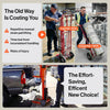 Super Handy GUO150 Pail Lift Electric Hand Truck 220 lbs. Capacity for 5 Gal. Buckets 48V 2Ah New