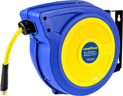 Goodyear GUR083 Retractable Air Hose Reel 3/8