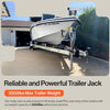 Super Handy GUT045 Trailer Jack Electric 12V DC Hookup LED 1.75 Ton Capacity New